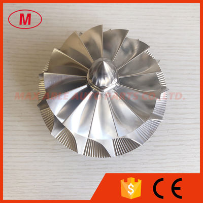 GT47 94.00/123.50mm 13+0 blades turbocharger turbo milling/aluminum 2618/billet compressor wheel