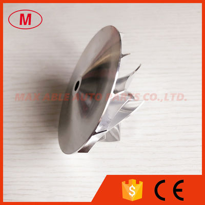 HX40 3599550 60.00/86.01mm 6+6 blades Turbocharger milling/Aluminum 2618/billet compressor wheel for 6CTAA