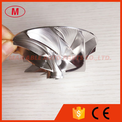 HX40 3599550 60.00/86.01mm 6+6 blades Turbocharger milling/Aluminum 2618/billet compressor wheel for 6CTAA