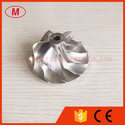 RHF55 F55-22B 6+6 blades 48.10/62.00mm turbo milling/aluminum 2618/billet compressor wheel for 342726, NZI W1750018