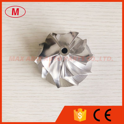 RHF55 5+5 blades 52.00/68.00mm high performance turbo milling/aluminum 2618/billet compressor wheel