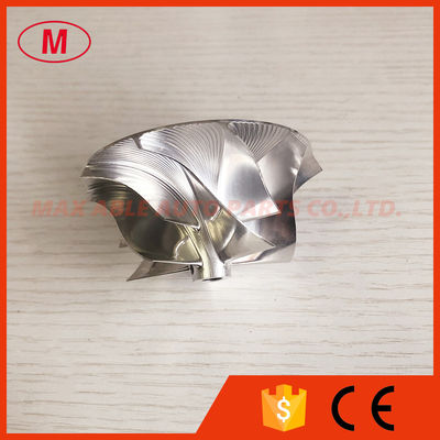 RHF55 5+5 blades 52.00/68.00mm high performance turbo milling/aluminum 2618/billet compressor wheel