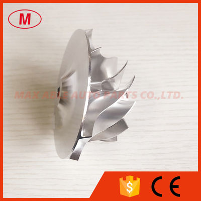 S200 171861 57.29/80.57mm 11+0blades turbocharger milling/aluminum 2618/billet compressor wheel for 171857/171858/171859