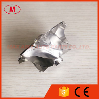 S200 171861 57.29/80.57mm 11+0blades turbocharger milling/aluminum 2618/billet compressor wheel for 171857/171858/171859