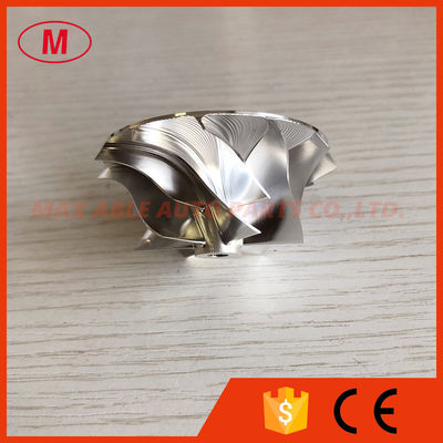 K04 38.35/52.19mm 6+6 blades high performance turbocharger milling/aluminum 2618 /billet compressor wheel