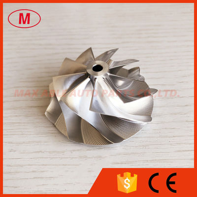 TD04HL 19T 46.02/58.00mm 9+0 blades 49189-X high performance turbo milling/aluminum 2618/billet compressor wheel