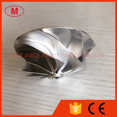 TD04HL 19T 46.02/58.00mm 9+0 blades 49189-X high performance turbo milling/aluminum 2618/billet compressor wheel