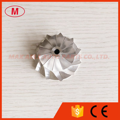 TD04  9B-FB 49171-41410 34.82/49.00mm 11+0 blades performance turbo billet compressor wheel for 49171-01200