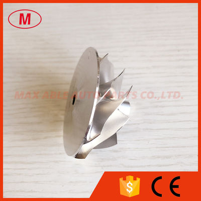 G25-550 48.35/60.00mm 9+0 Blades Point milling turbo aluminum 2618/Milling/billet compressor wheel for 871389-5004S