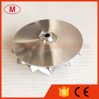 RHF55 54.64/70.98mm 7+7 blades high performance Turbo aluminum 2618/milling/ Billet compressor wheel