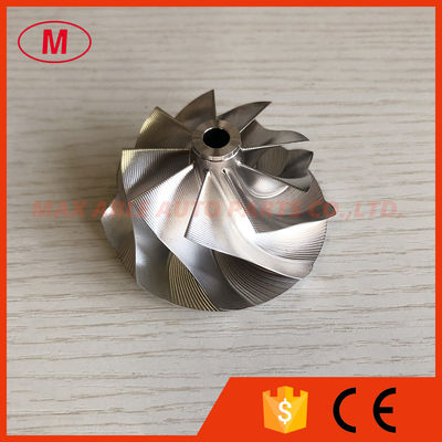 RHF5HB 46.50/59.94mm 9+0 blades point milling Turbocharger milling/aluminum 2618/billet compressor wheel