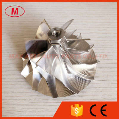 GT3788 449521-0026 63.42/88.25mm 6+6 blades high performance turbo milling/aluminum 2618/billet compressor wheel