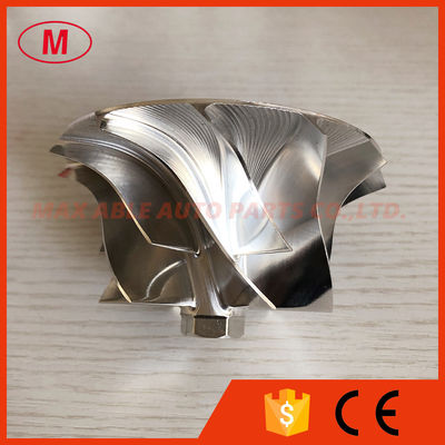 GT3788 449521-0026 63.42/88.25mm 6+6 blades high performance turbo milling/aluminum 2618/billet compressor wheel
