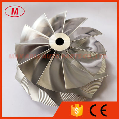 T51R 85.00/102.33mm 11+0 blades turbocharger milling/aluminum 2618/billet compressor wheel