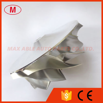 T51R 85.00/102.33mm 11+0 blades turbocharger milling/aluminum 2618/billet compressor wheel