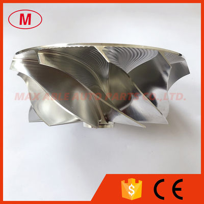 T51R 85.00/102.33mm 11+0 blades turbocharger milling/aluminum 2618/billet compressor wheel