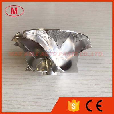 CT26 49.20/71.00mm 6+6 blades Turbocharger Aluminum 2618/Milling/Billet compressor wheel ​