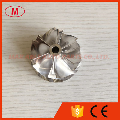 K27 54.00/59.95mm 6+6 blades turbo milling/aluminum 2618/billet compressor wheel