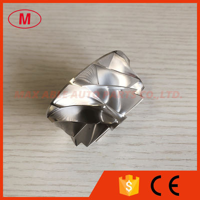 K27 54.00/59.95mm 6+6 blades turbo milling/aluminum 2618/billet compressor wheel