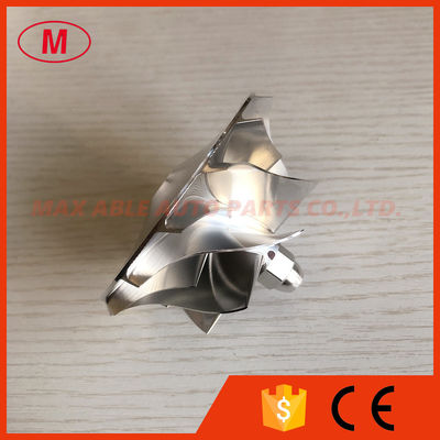 T04E 56.48/74.99mm 442476-0014 7+7 blades high performance turbo milling/aluminum 2618/Billet compressor wheel