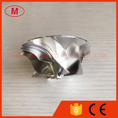 CT26 49.70/67.40mm 6+6 blades turbocharger milling/aluminum 2618/billet compressor wheel