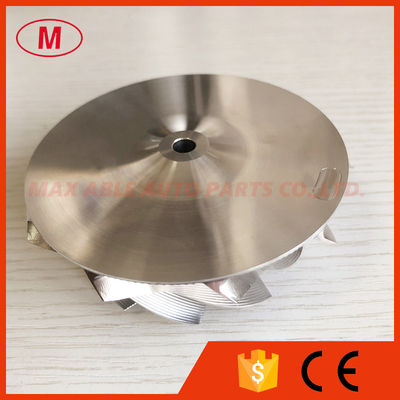 GT3584R GEN II 69.30/86.44mm 10+0 blades point milling air curve performance aluminum 2618/billet compressor wheel