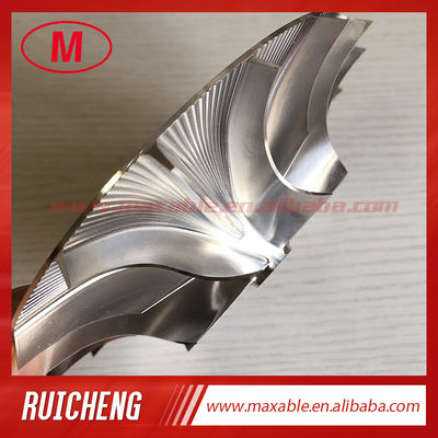 Supercharger 8+8 blades 77.22/146.05mm turbo/milling/aluminum 2618/billet compressor wheel