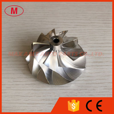GT28 49.70/67.40mm 10+0 blades  turbocharger milling/aluminum 2618/billet compressor wheel for 446179-0094/816366-0001
