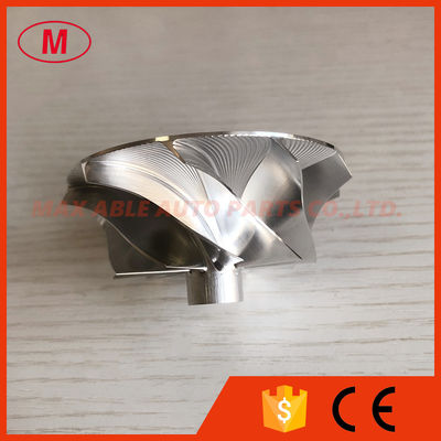 GT28 49.70/67.40mm 10+0 blades  turbocharger milling/aluminum 2618/billet compressor wheel for 446179-0094/816366-0001