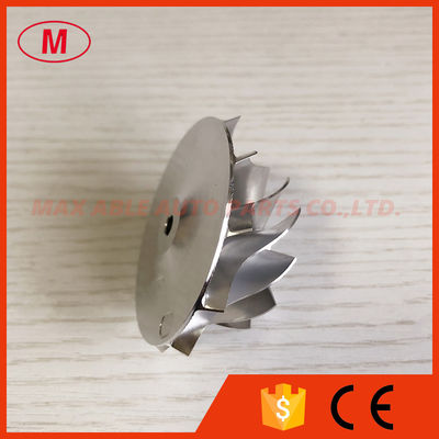 TD04H 41.94/56.00mm 11+0 blades high performance turbocharger milling/aluminum 2618/billet compressor wheel ​