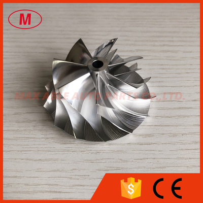 K04 48.00/60.00mm 7+7 blades high performance turbocharger milling/aluminum 2618/billet compressor wheel