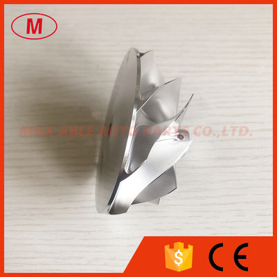 G35-900 61.75/76.60mm 9+0 blades point milling milling/aluminum 2618/billet compressor wheel for 880695-5001S