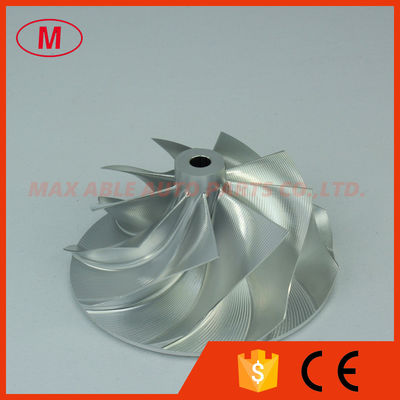G35-1050 reverse 68.07/84.45mm 9+0 Blades point milling turbo aluminum 2618/Milling/billet compressor wheel