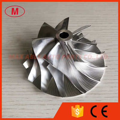 KTR90 59.90/85.90mm 7+7blades high performance turbo milling/aluminum 2618/billet compressor wheel