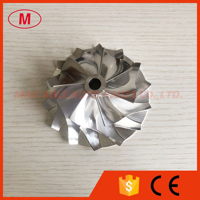 S400 7+7 blades 69.00/99.01mm high performance turbo milling/aluminum 2618/billet compressor wheel