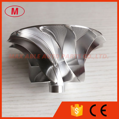 K27 44.30/73.88mm 7+7 blades5327-123-2228 milling/aluminum 2618/billet compressor wheel for 5326-988-6016/6094/6035