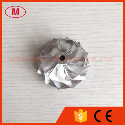 GT15-25 41.80/54.00mm 6+6 blades high performance Turbo milling/aluminum 2618/billet compressor wheel