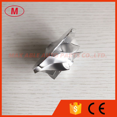 GT15-25 41.80/54.00mm 6+6 blades high performance Turbo milling/aluminum 2618/billet compressor wheel