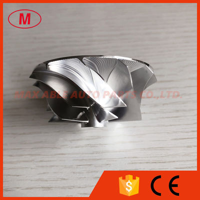 GT15-25 41.80/54.00mm 6+6 blades high performance Turbo milling/aluminum 2618/billet compressor wheel