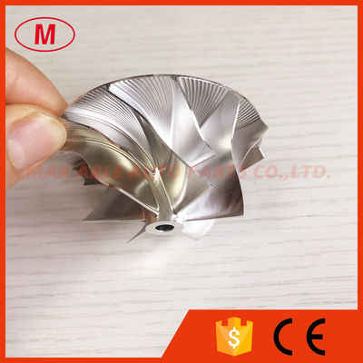 K04 5306-123-2034 40.50/56.08mm 6+6 blades high performance aluminum 2618/milling/billet compressor wheel