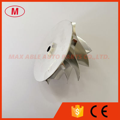 GT1749V reverse 41.83/54.00mm 9+0 blades high performance turbo aluminum 2618/billet compressor wheel for 06L145702L