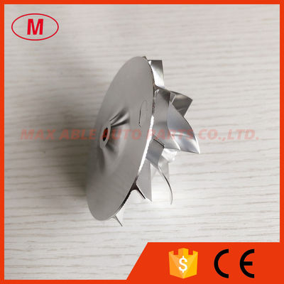 B03G reverse 51.00/68.00mm 6+6 blades high performance turbo milling/aluminum 2618/billet compressor wheel