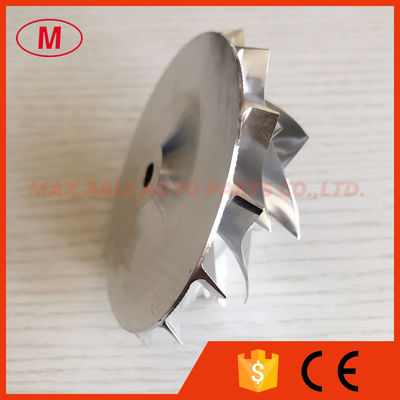 TD05 reverse 57.69/78.00mm 7+7 blades Turbocharger milling/aluminum 2618/billet compressor wheel