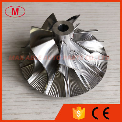 55.83/82.00mm 7+7blades turbo Turbocharger milling/aluminum 2618/billet compressor wheel