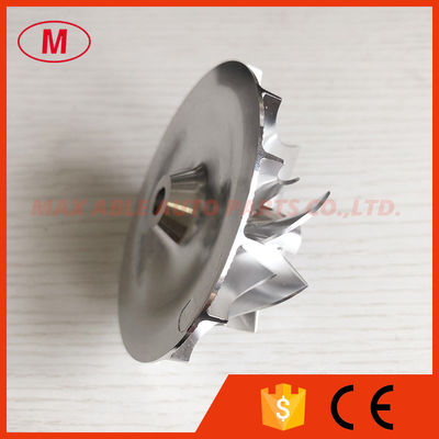 55.83/82.00mm 7+7blades turbo Turbocharger milling/aluminum 2618/billet compressor wheel