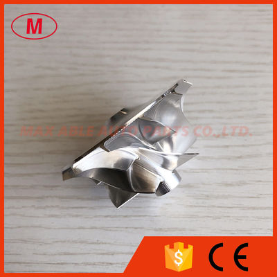 RHV4 VD20022 38.75/52.48mm 6+6 blades performance turbo milling/aluminum 2618/billet compressor wheel for L200 1515A17D