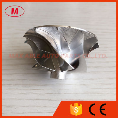 RHV4 VD20022 38.75/52.48mm 6+6 blades performance turbo milling/aluminum 2618/billet compressor wheel for L200 1515A17D