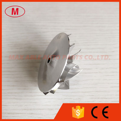 GTA15-25 436132 43.41/56.02mm 11+0 blades high performance turbo milling/aluminum 2618/billet compressor wheel