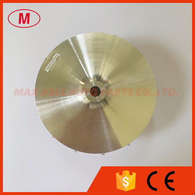 K27 5327-123-2335 58.74/82.60mm 7+7blades high performance turbo milling/aluminum 2618/billet compressor wheel