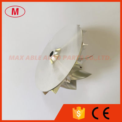 K27 5327-123-2335 58.74/82.60mm 7+7blades high performance turbo milling/aluminum 2618/billet compressor wheel
